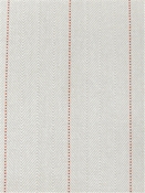 Copley Stripe Chili Roth and Tompkins Fabric
